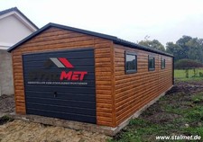 Blechgarage 4x8x2,55m