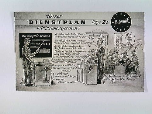 Soldaten humor dienstplan - humor,, "dienstplan
