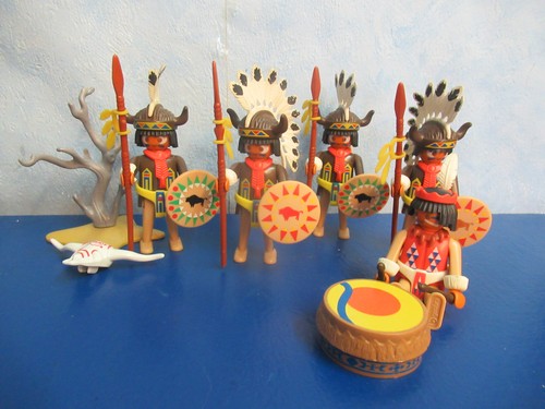 Indianer set 3732 büffel - indianer,