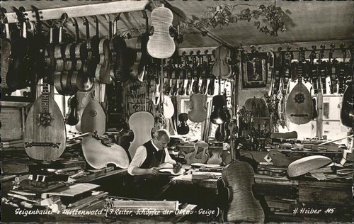 Geige geigenbauer mittenwald - geige,