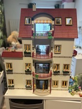 Playmobil Haus , Eingerichtet,extra Zimmer, Viel Zubehör, Extra Etage