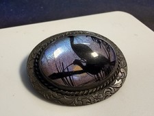 Antike Vintage Brosche 925