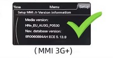 Audi MMI 3G PLUS  Navigation Update 2023 6.36.0  (Final Version) + Aktivierung