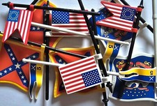 Playmobil /Fahnen - Flaggen (Ersatzteile) für Nord- und  Südstaatler zur Auswahl