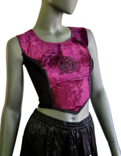 Corsagentop Samt DreiEinigkeit