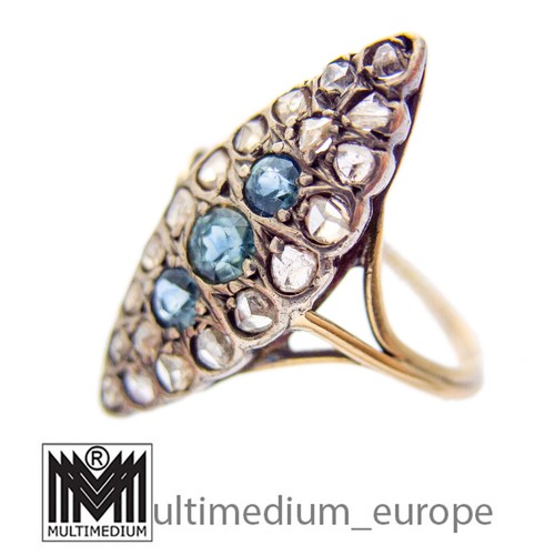 Antiker art deco 585 gold - art,