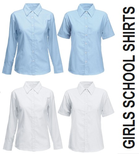 Mädchen schulshirt bluse - schulshirt,