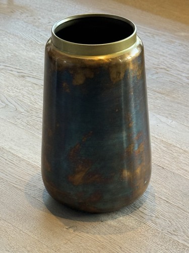 Vase metall lali 28cm - vase,