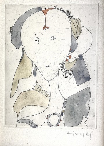 Horst hussel originalgraphik - hussel,