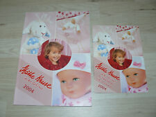 Käthe Kruse Puppen Katalog 2004 Bambina Glückskind Planscherle Sophie Elea