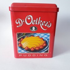 Oetker pudding blechdose - dr., oetker`s