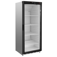 GGM Gastro Kühlschrank Edelstahl PREMIUM - 600 Liter - mit 1 Glastür