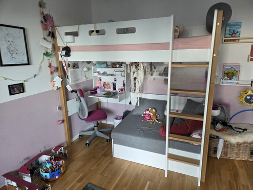 Flexa kinder hochbett holz - flexa, kinder-hochbett