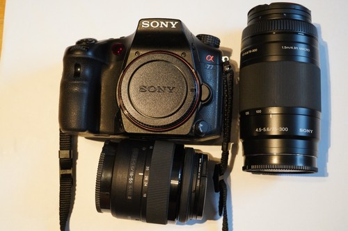 Sony alpha set - 77,