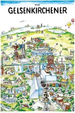 Poster / Plakat "the Gelsenkirchener" DIN A1 / Heimatliebe Ruhrgebiet / Ruhrpott