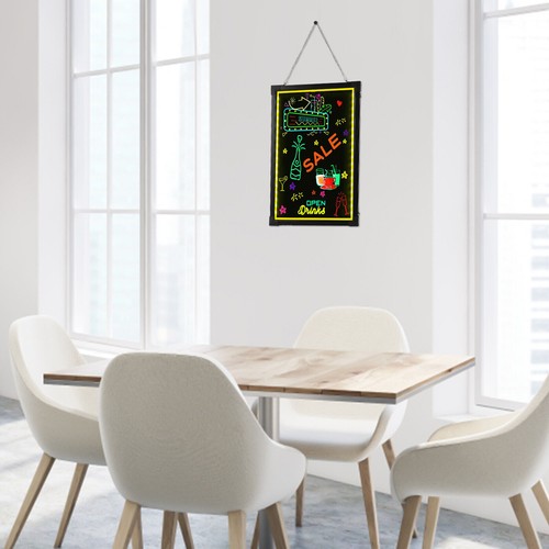 Led schreibtafel licht - schreibtafel,