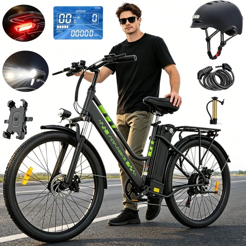 Zoll elektrofahrrad - 26,