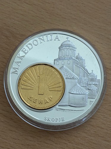 Medaille makedonija ø50 - makedonija, mm