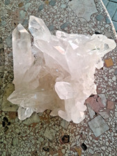 Bergkristall Stufe aus Minas Gerais Bahia Brasilien