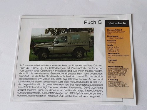 High speed tractor puch g - tractor,