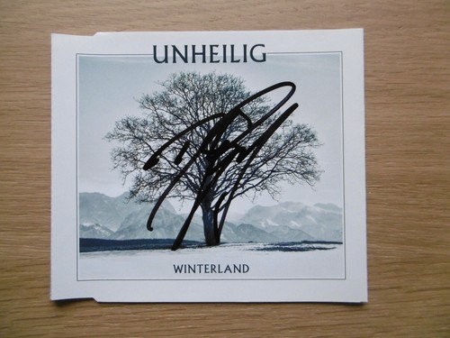 Unheilig autogramm signed - autogramm,