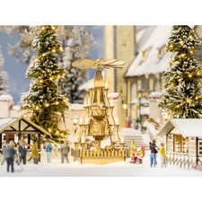 Noch 14395 Weihnachtsmarkt-Pyramide H0 + Neu