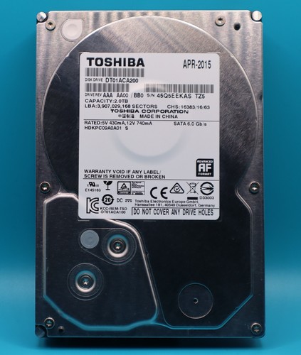 Toshiba 2tb cmr hdd 5 - cmr,