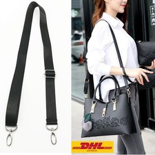 Universal Tragegurt Schultergurt Trageriemen Schulterriemen Taschen Schwarz