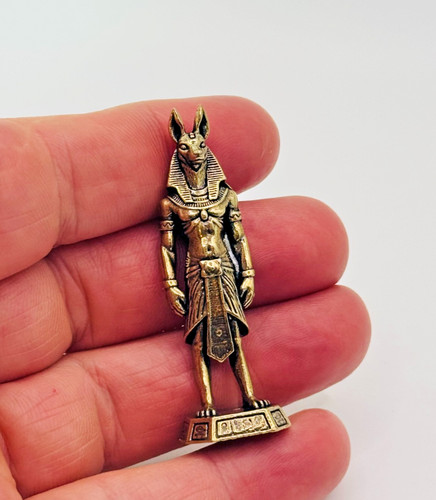 Messing ägyptische anubis - messing,