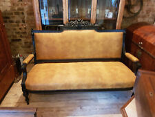 Gründerzeit Couch mit zwei passenden Stühlen