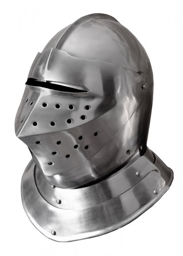 Geschlossener helm englischer - geschlossener, helm,