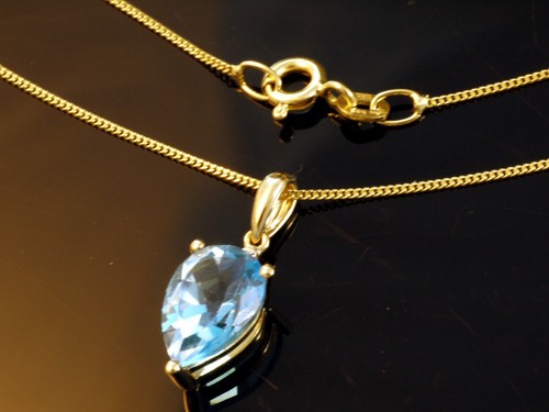 585 goldkette mit kleinem - goldkette,