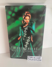 1996 Barbie Emerald Embers The Jewel Essence Collection Puppe Bob Mackie 