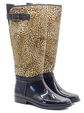 Damen Gummistiefel Stiefel