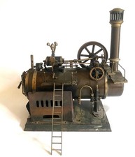 Modell-Dampfmaschine, Fa. Falk, 27 x 15 x 35