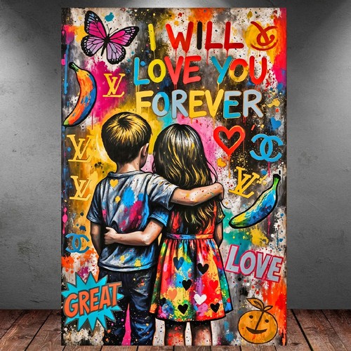 Leinwand bild xxl pop art - bild,
