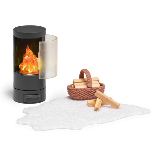 Lundby modern light fire - light,