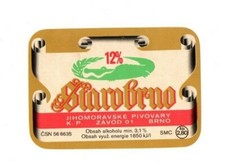 Tschechien Bieretikett -