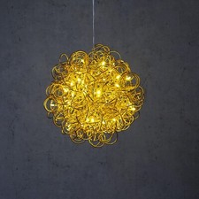 LED 3D Design Drahtkugel