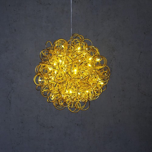 Led design drahtkugel - design,