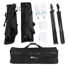 Softbox Set Fotostudio 50x70cm 2x 135W | Studiolicht für Foto- oder...
