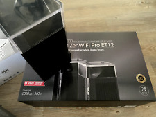 ASUS ZenWiFi Pro ET12 AXE11000 Tri-Band WiFi 6E Mesh System 2er Set Schwarz