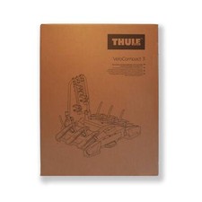 THULE VeloCompact 926 Heckträger auf Anhängekupplung für 3 Fahrräder - 926002