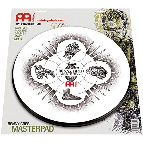 übungspad meinl mpp - meinl, mpp-12-bg