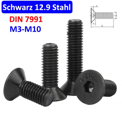 M10 senkkopfschrauben - m3-m10,