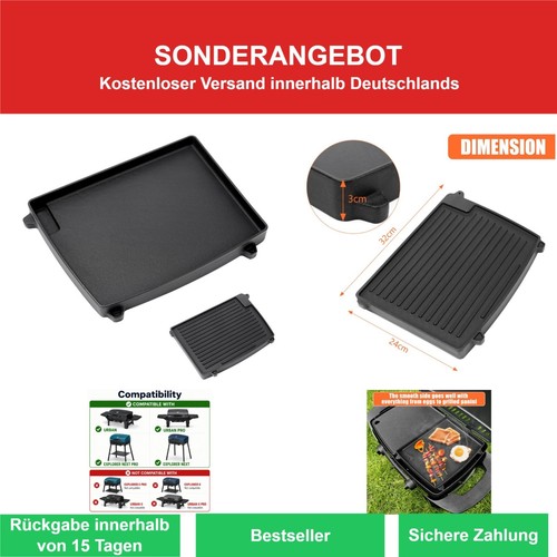 Denmay gusseisen grillplatte - denmay,