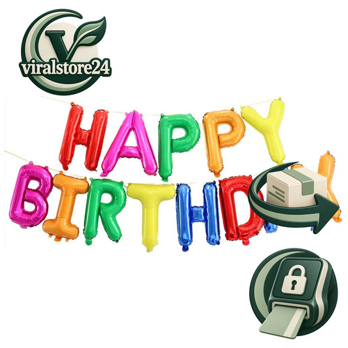 Luftballons happy birthday - luftballons,