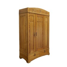 Kleiderschrank Weichholz antik