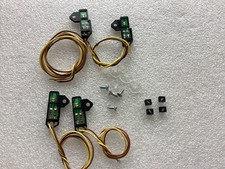 2 Paar Märklin H0 74471 Weichenlaternen warm weiß C-Gleis