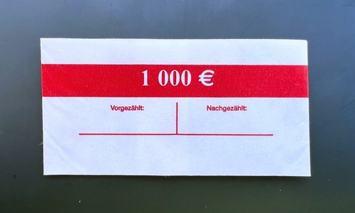 Euro banderolen für - 10,